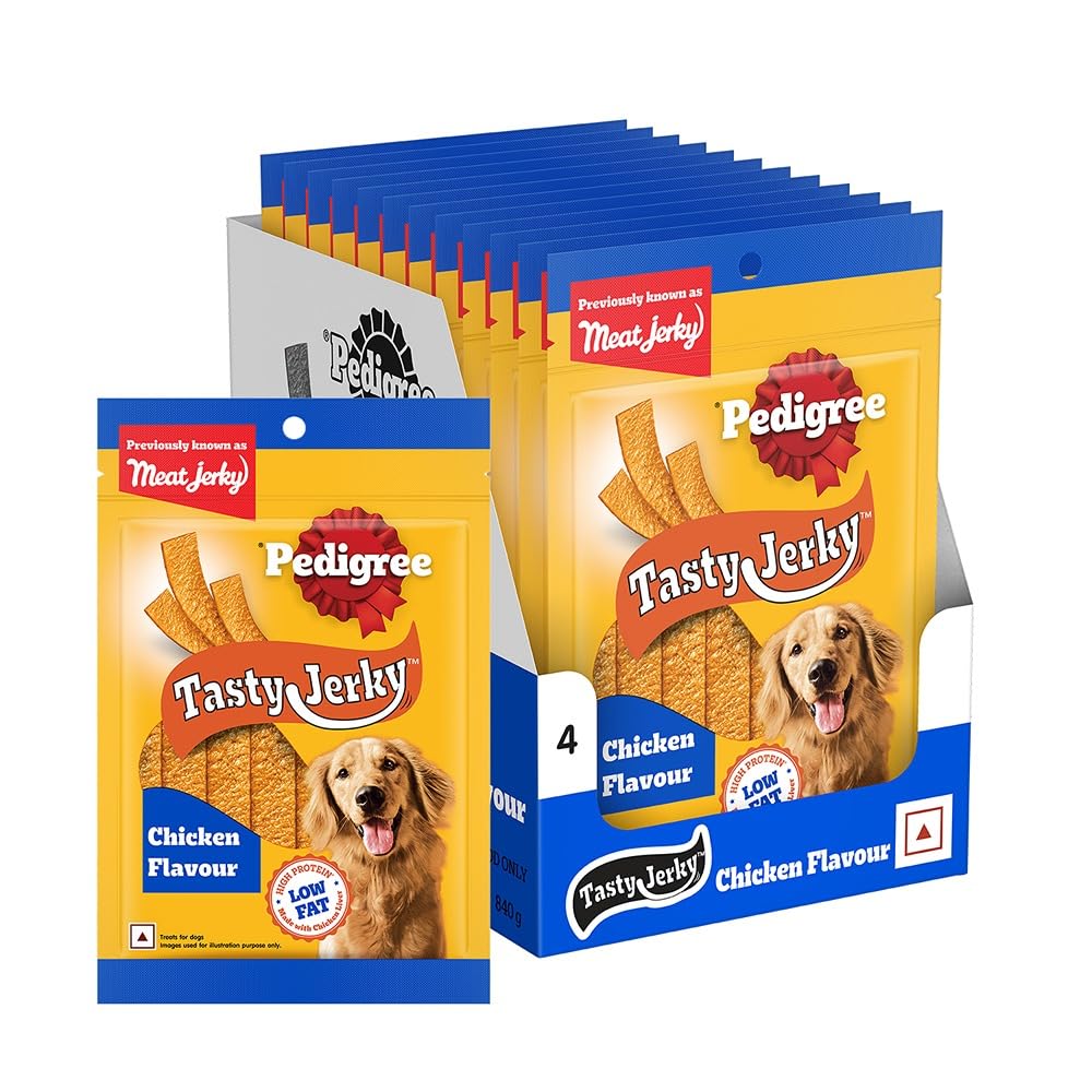 Pedigree Tasty Jerky Chicken Flavour 70g