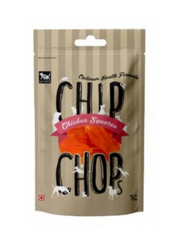 Chip Chops Chicken Squares 70g