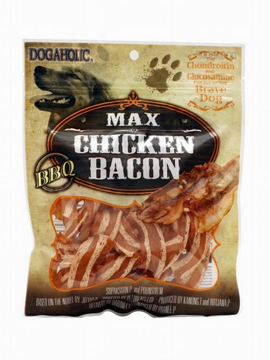 Dogaholic Chicken Bacon -BBQ 130g