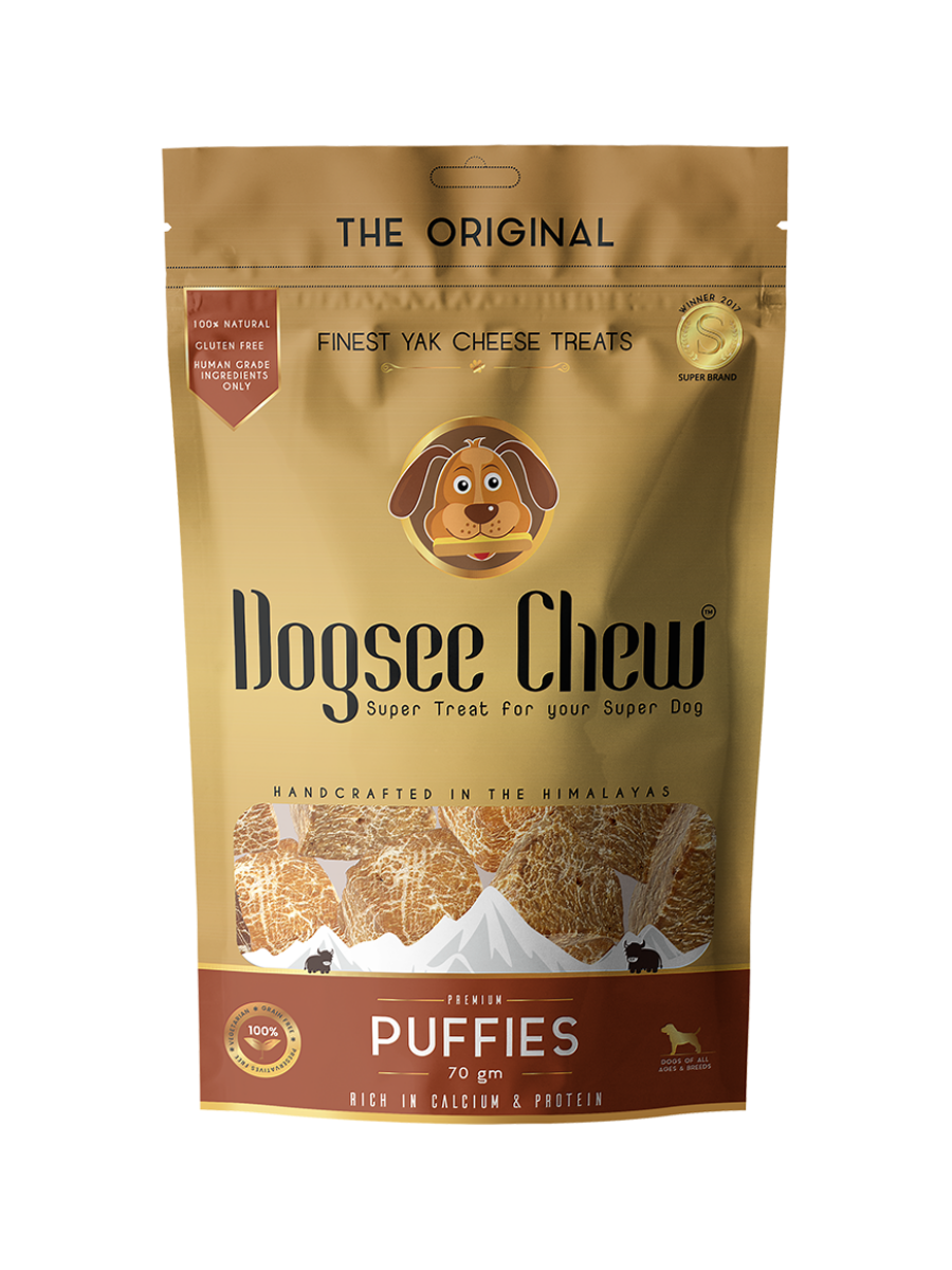 Dogsee Chew Puffies 70gms