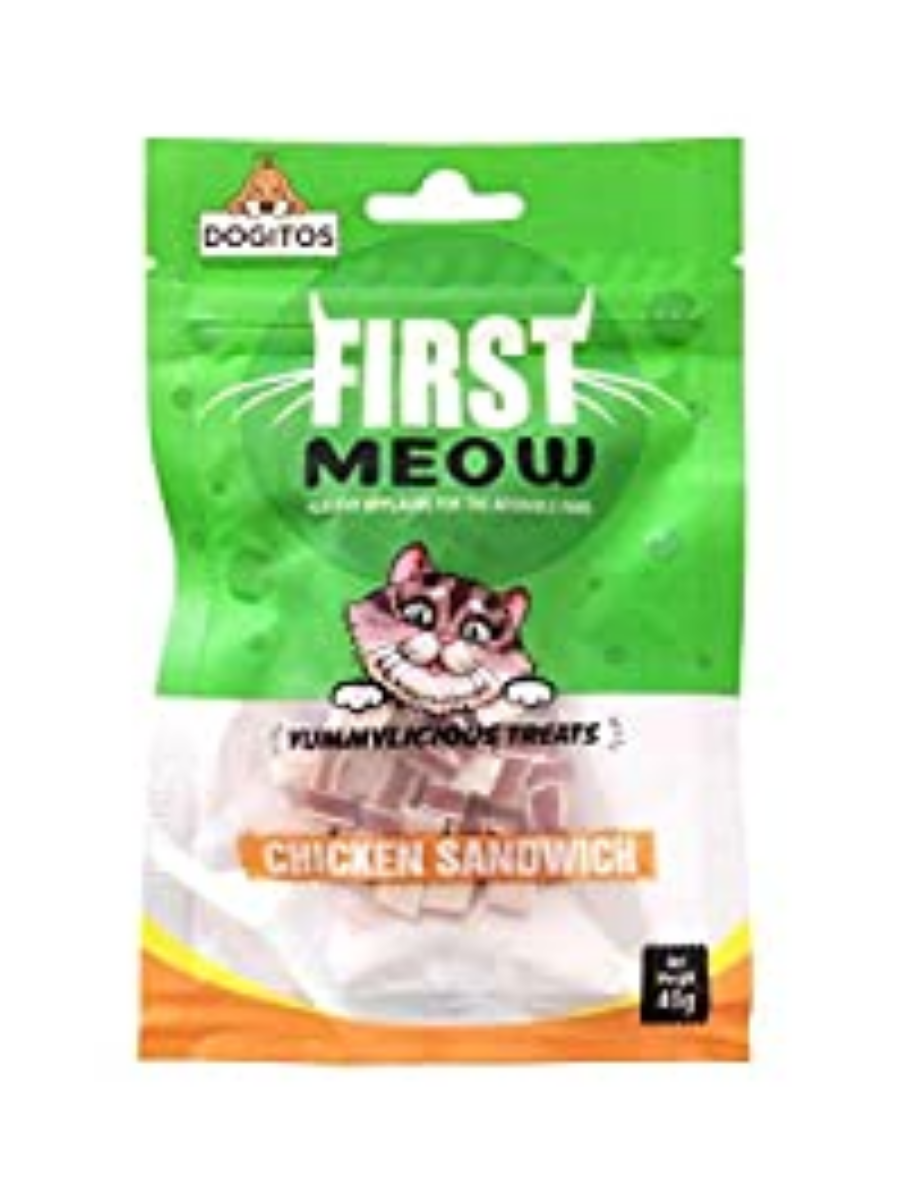 First Meow Chicken Sandwich 40g