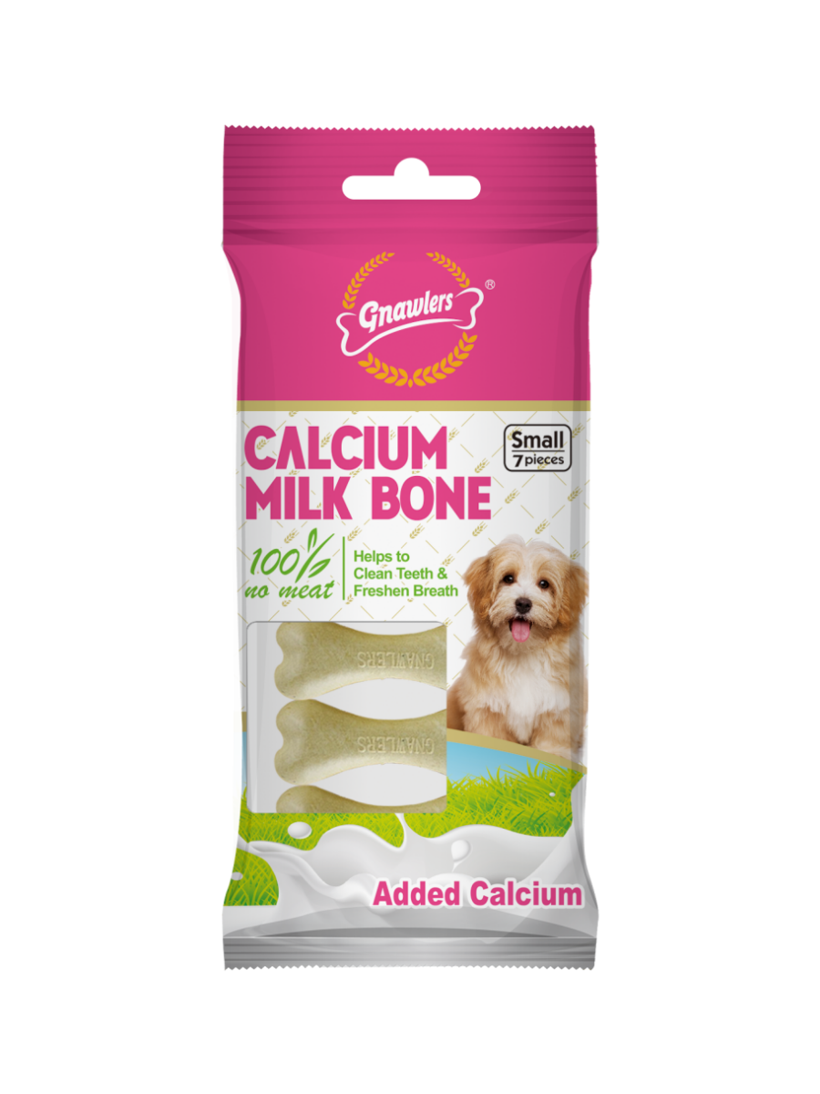 Gnawlers Calcium Milk Bone 7 Pcs