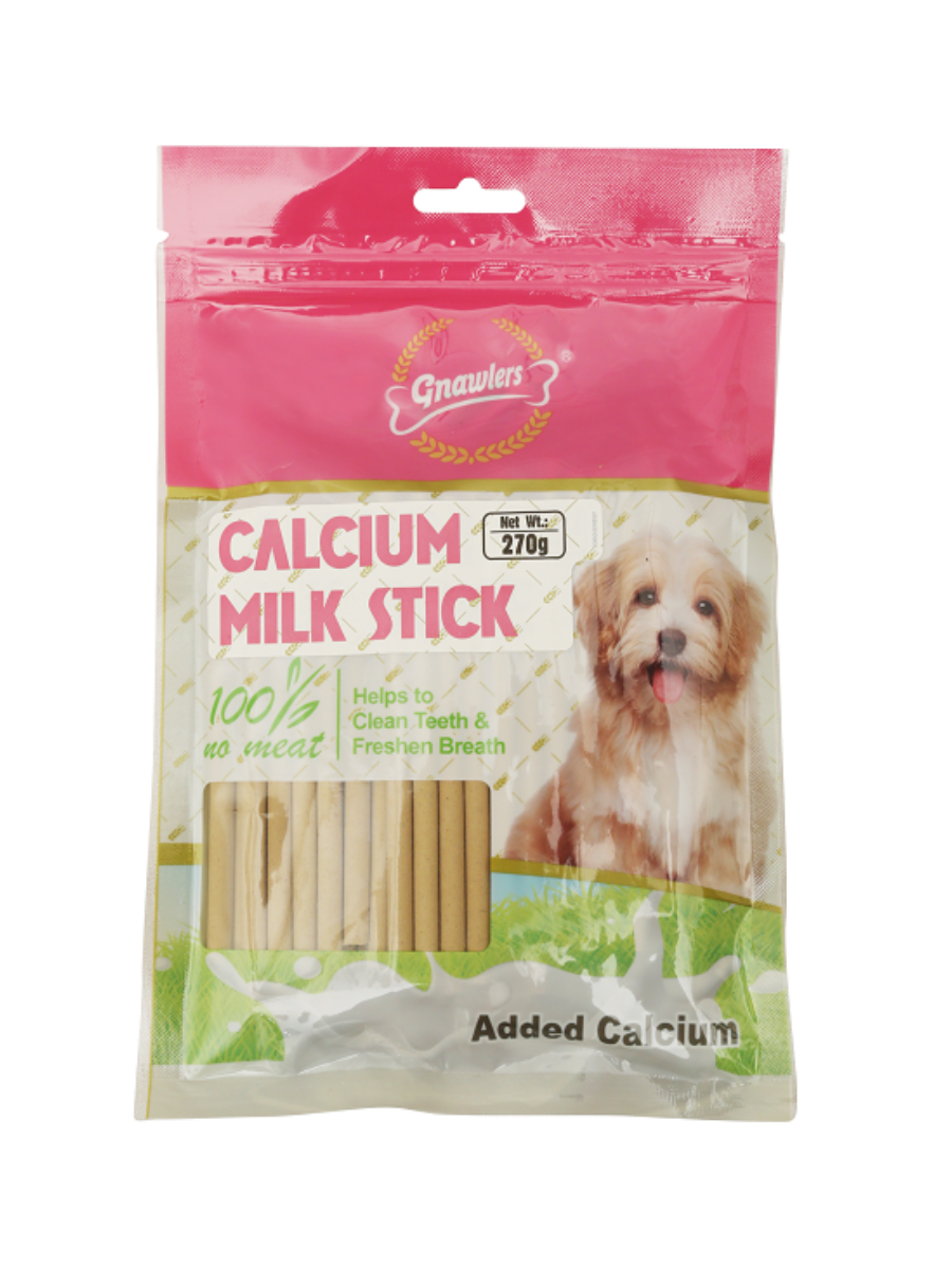 Gnawlers Calcium Milk Stick 270g