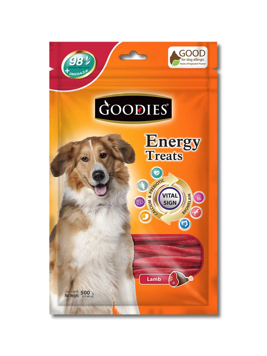 GoodieS Lamb Flavor Dog Chews 500g