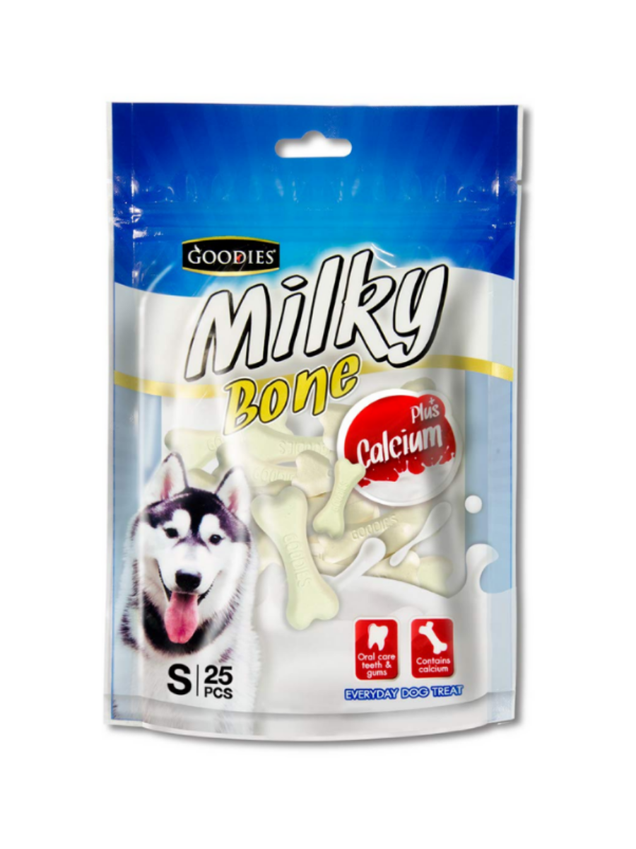 Goodies Milky Bone - Milk Small 25pcs