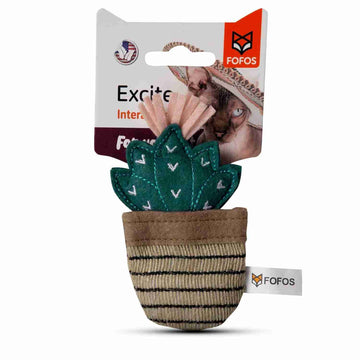 Fofos Cat Toys -Dark Green Cactus
