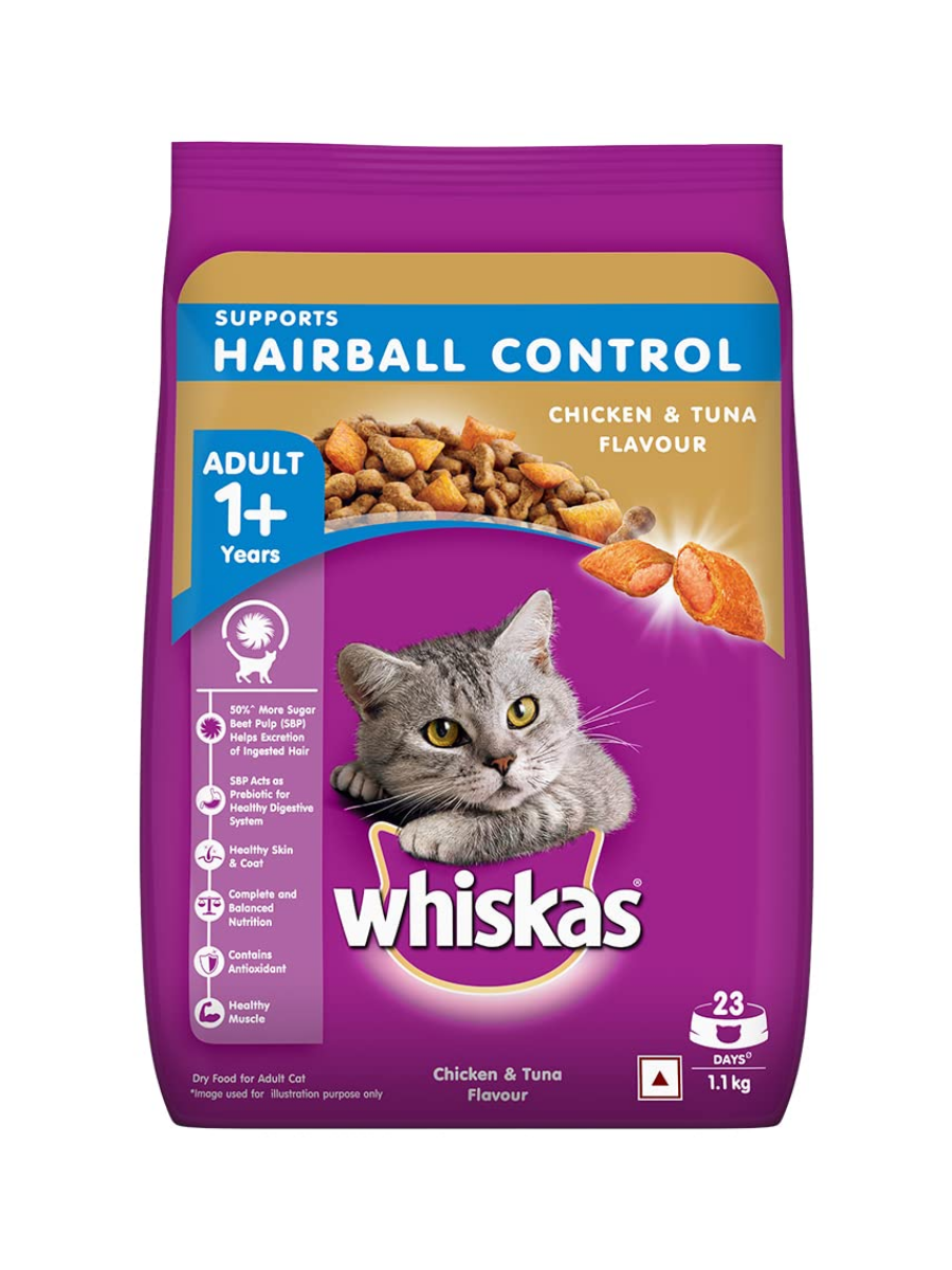 Whiskas Hairball Control Chicken & Tuna