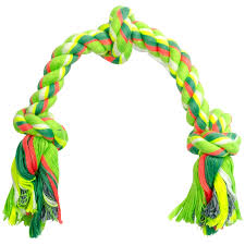 GLOBAL TACK N PET ROPE TOY 3 KNOTS