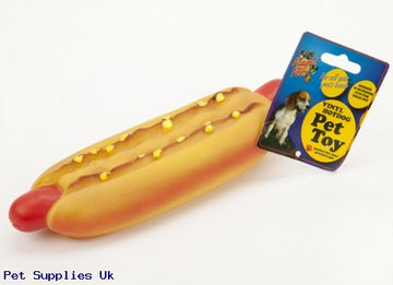 Global Tack N Pet SQ Toy Hot Dog