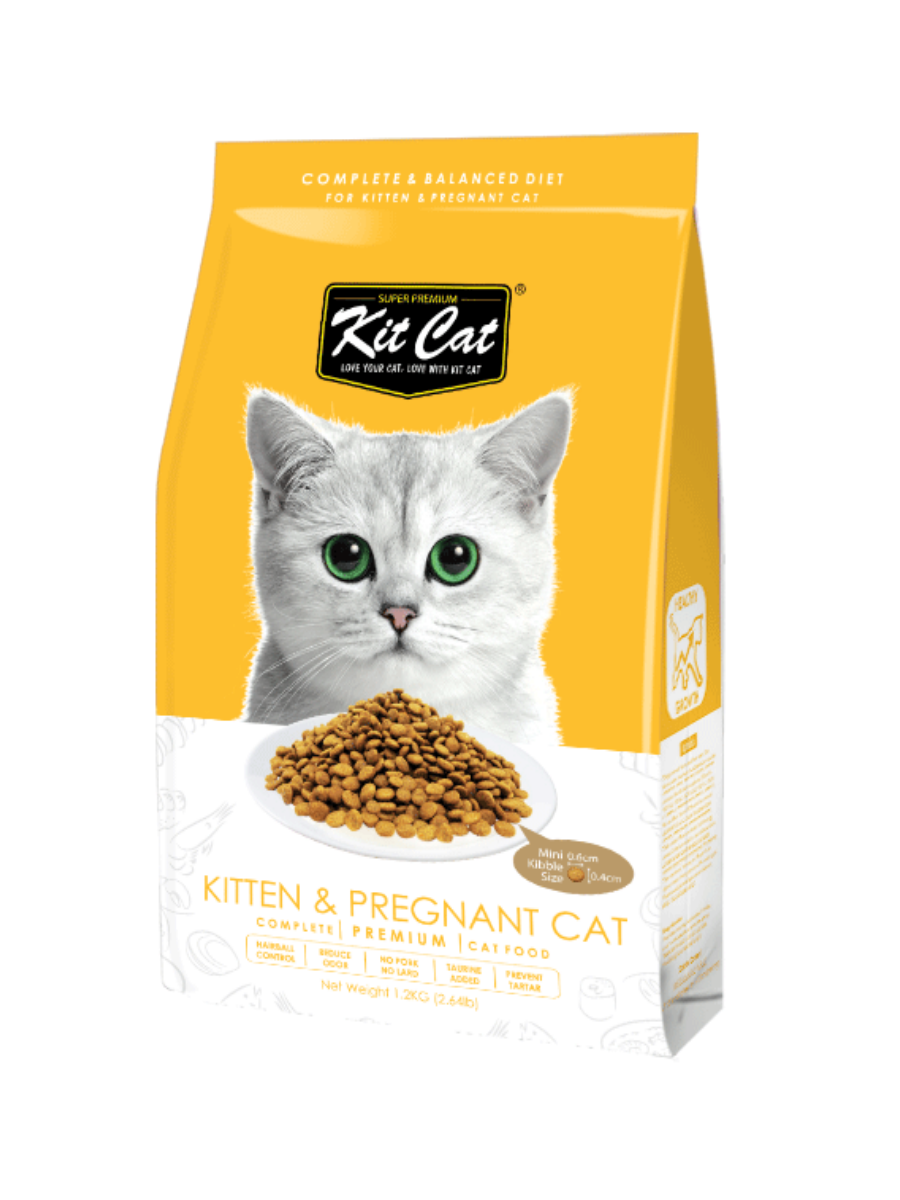 Kit Cat Premium Cat Food Kitten & Pregnant 1.2Kg