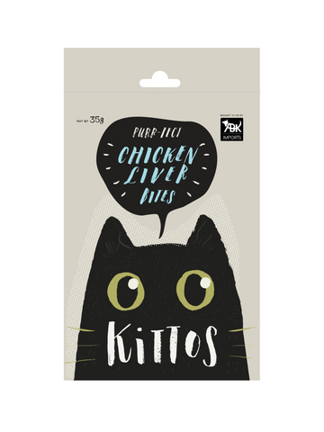 Kittos Chicken Liver Bites 35g