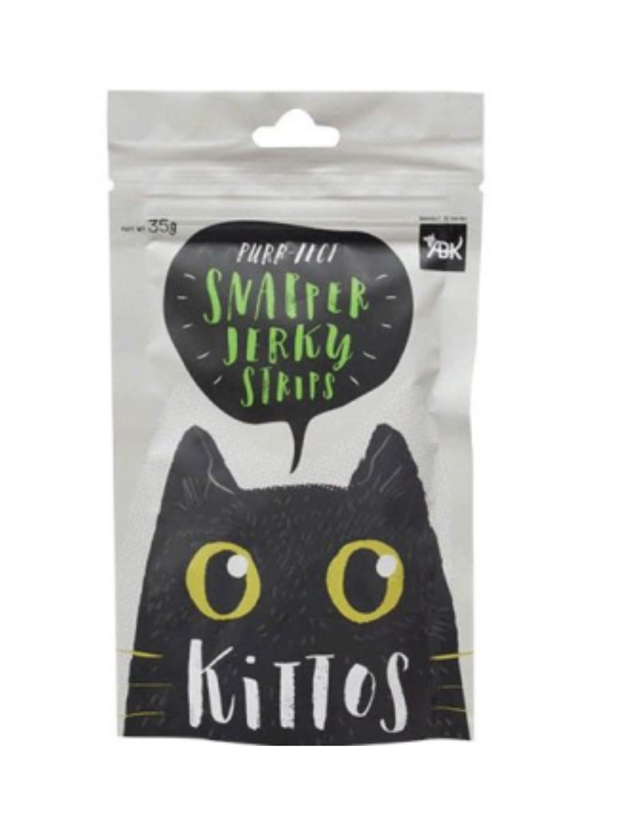 Kittos Snapper Jerky Strips 35g