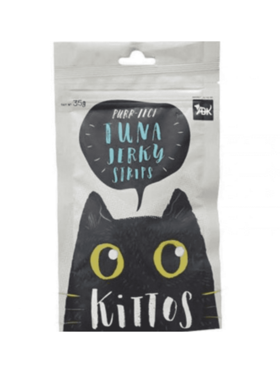 Kittos Tuna Jerky Strips 35g