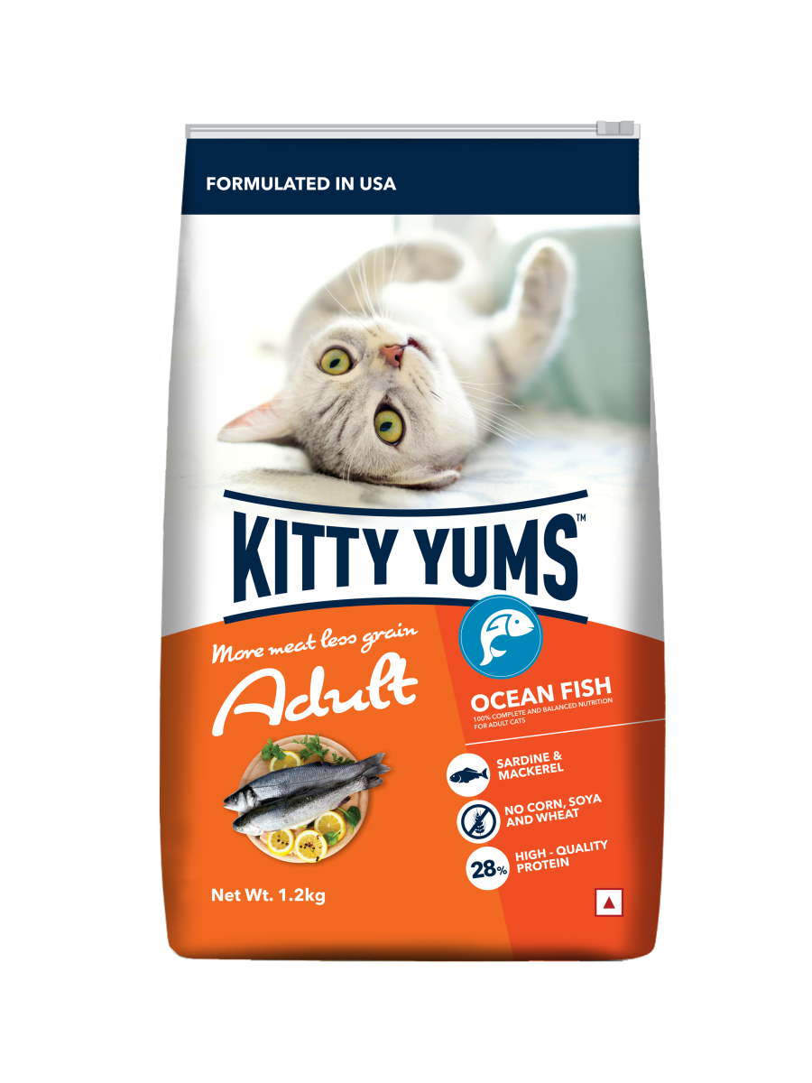 Kitty Yums Adult Ocean Fish 1.2kg