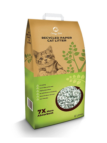 Goofy Tails Recycled Paper Clumping litter 6Ltr