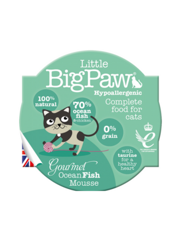 Little Big Paw Ocean Fish Cat Food 85g