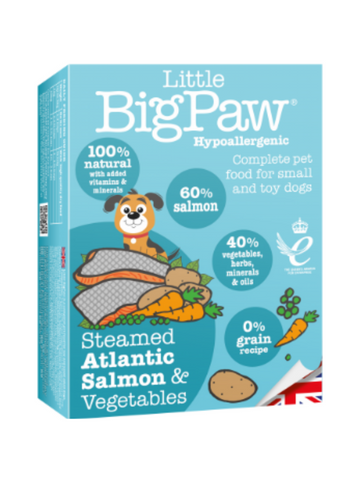 Little Big Paw Salmon & Vegetable Dog Food 150g