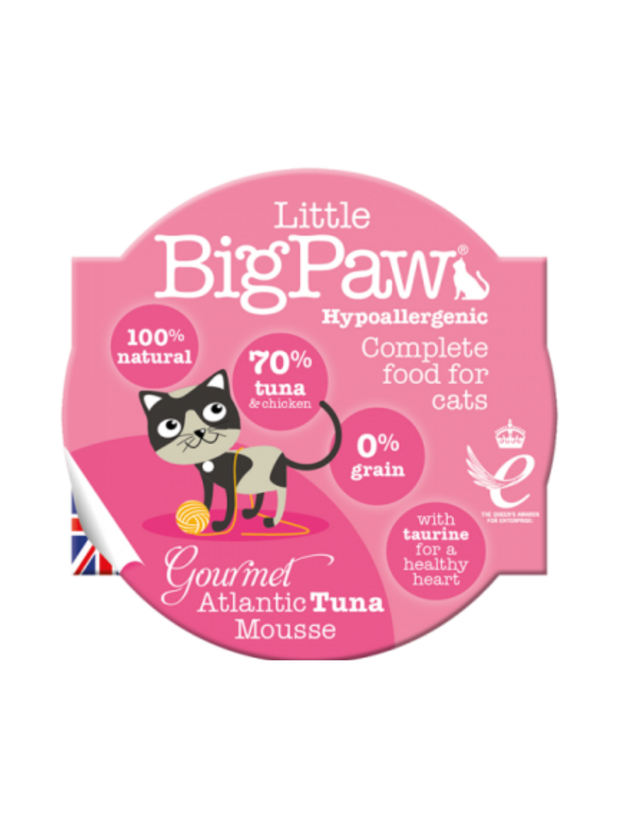 Little Big Paw Tuna Mousse Cat Food 85g