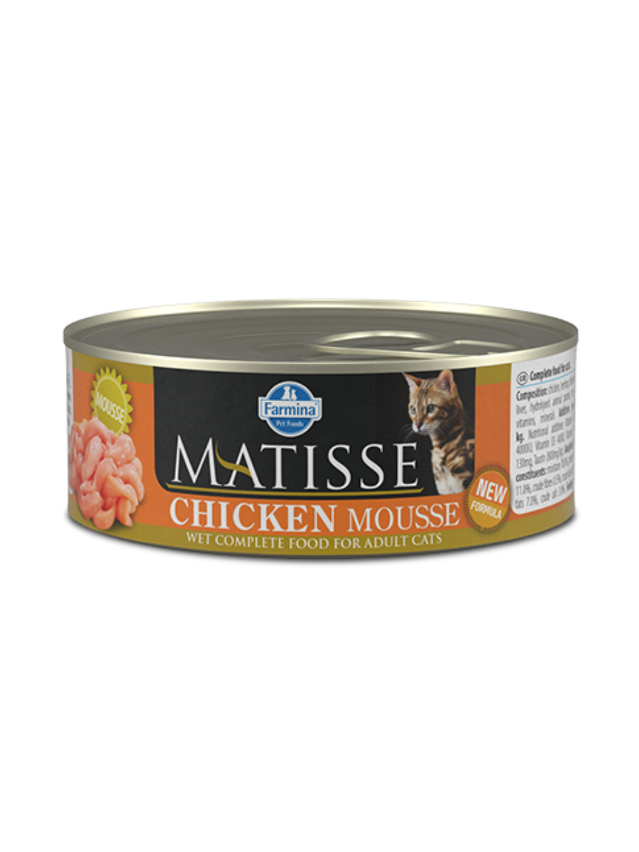 Matisse Cat Mousse Chicken Adult Cat Wet Food 80g