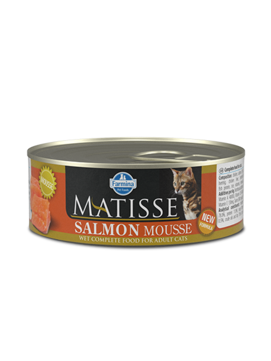 Matisse Cat Mousse Salmon Adult Cat Wet Food 80g