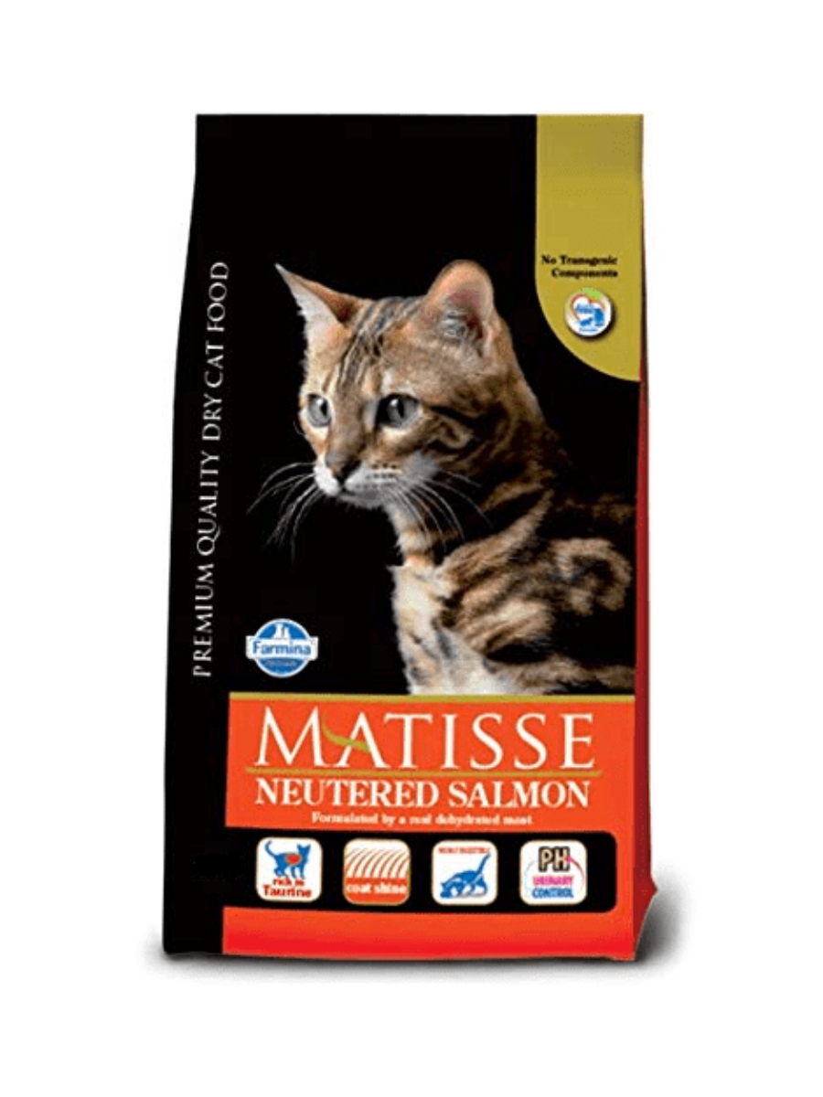 Matisse Neutered Salmon Cat Dry Food Adult