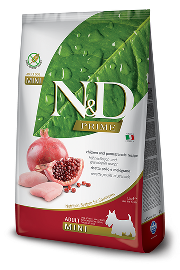 N&D Pumpkin (GF) Chicken & Pomegranate Adult Mini 800g