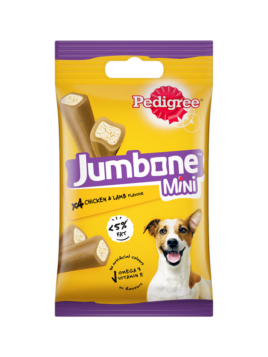 Pedigree Jumbone Mini Adult Dog Treat Chicken & Lamb - 160 g