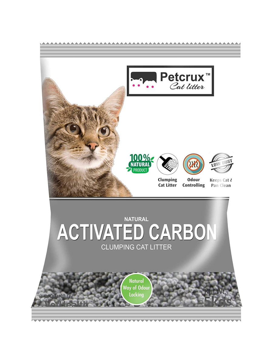 PetCrux Activated Carbon Cat Litter 5Kg