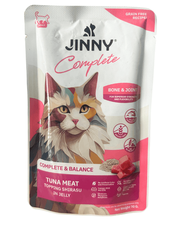 Jinny Complete Tuna Meat Topping Shirasu In Jelly 70g
