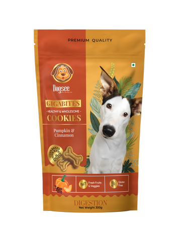 Dogsee Gigabites Pumpkin n cinnamon Cookies 300g