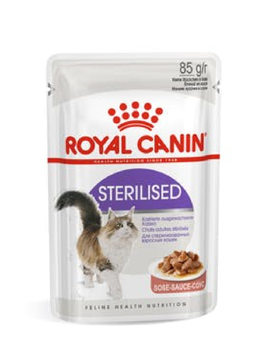 Royal Canin Sterilised/Neutered Wet Cat Food 85g