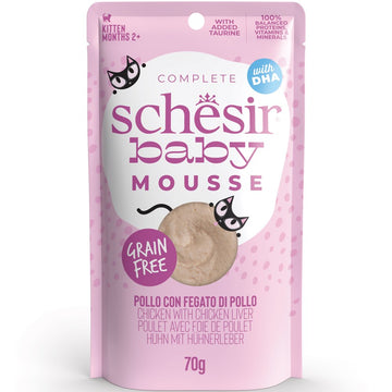Schesir Baby Cat Mousse Chicken N Liver 70gm