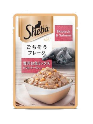 Sheba Skipjack & Salmon 35g