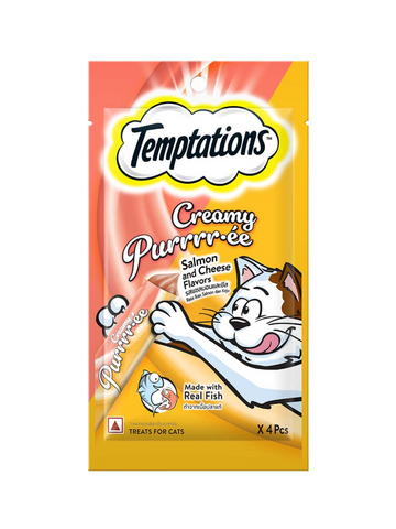 Temptations Creamy Treat Salmon & Chesse 48g