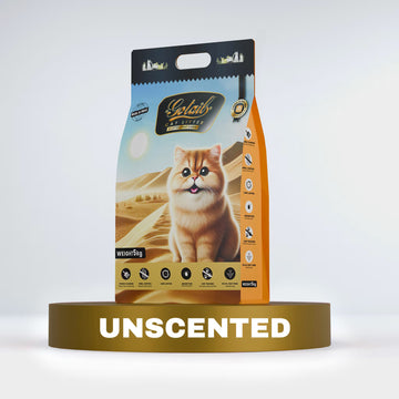 GOTAILS CAT LITTER UNSCENTED-5KG