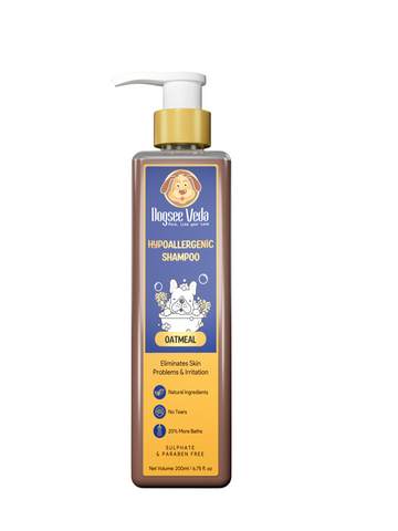 Dogsee veda OatMeal Hypoallergenic Shampoo