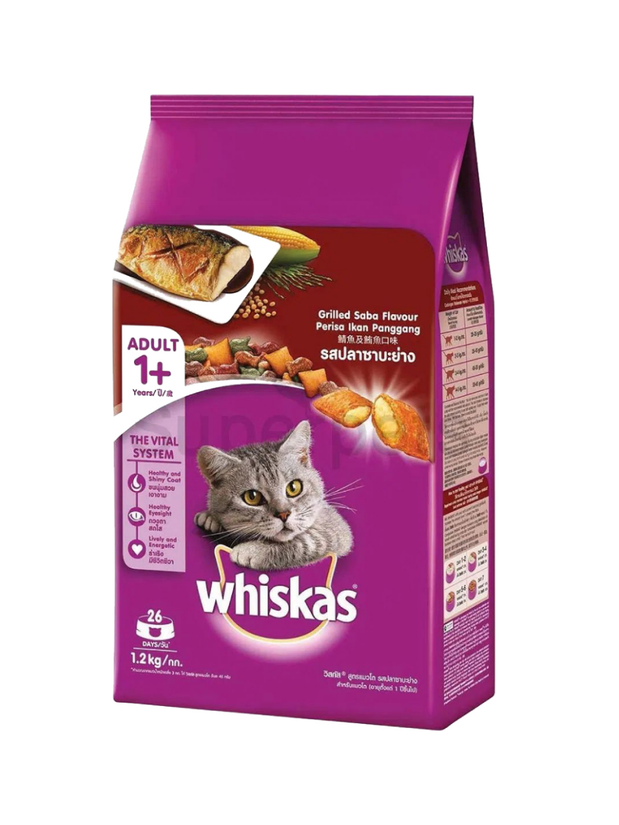 Whiskas Grilled Saba Adult